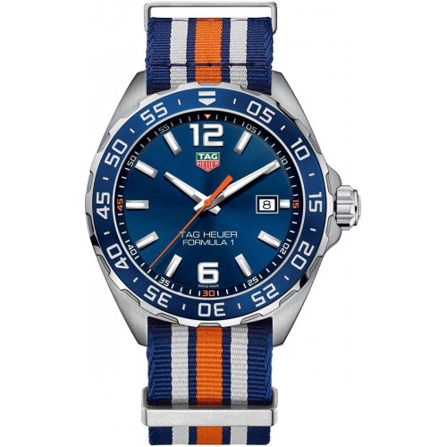Tag Heuer Formula 1 Quartz Blue Dial Men's Watch WAZ1010-FC8196